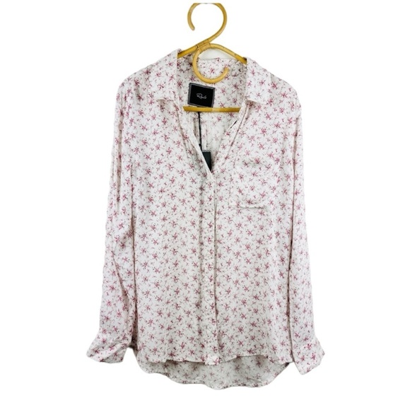 Rails Floral button down blouse NWT - Picture 2 of 15